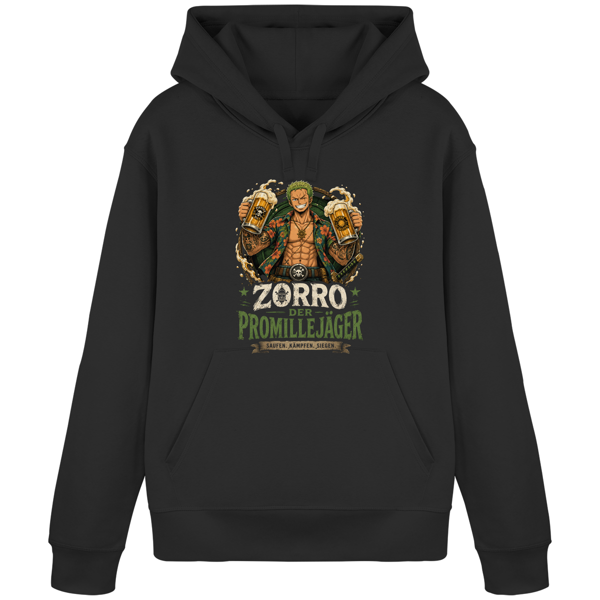 Zorro der Promillejäger - Organic Basic Hoodie