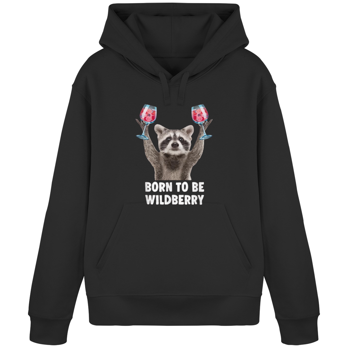 Born to be Wildberry - Organic Basic Hoodie
