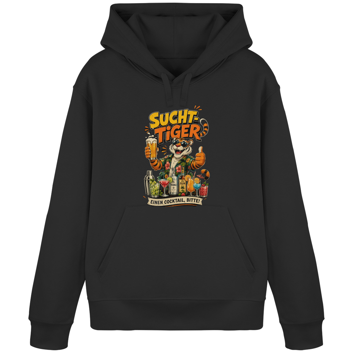 Sucht Tiger - Organic Basic Hoodie