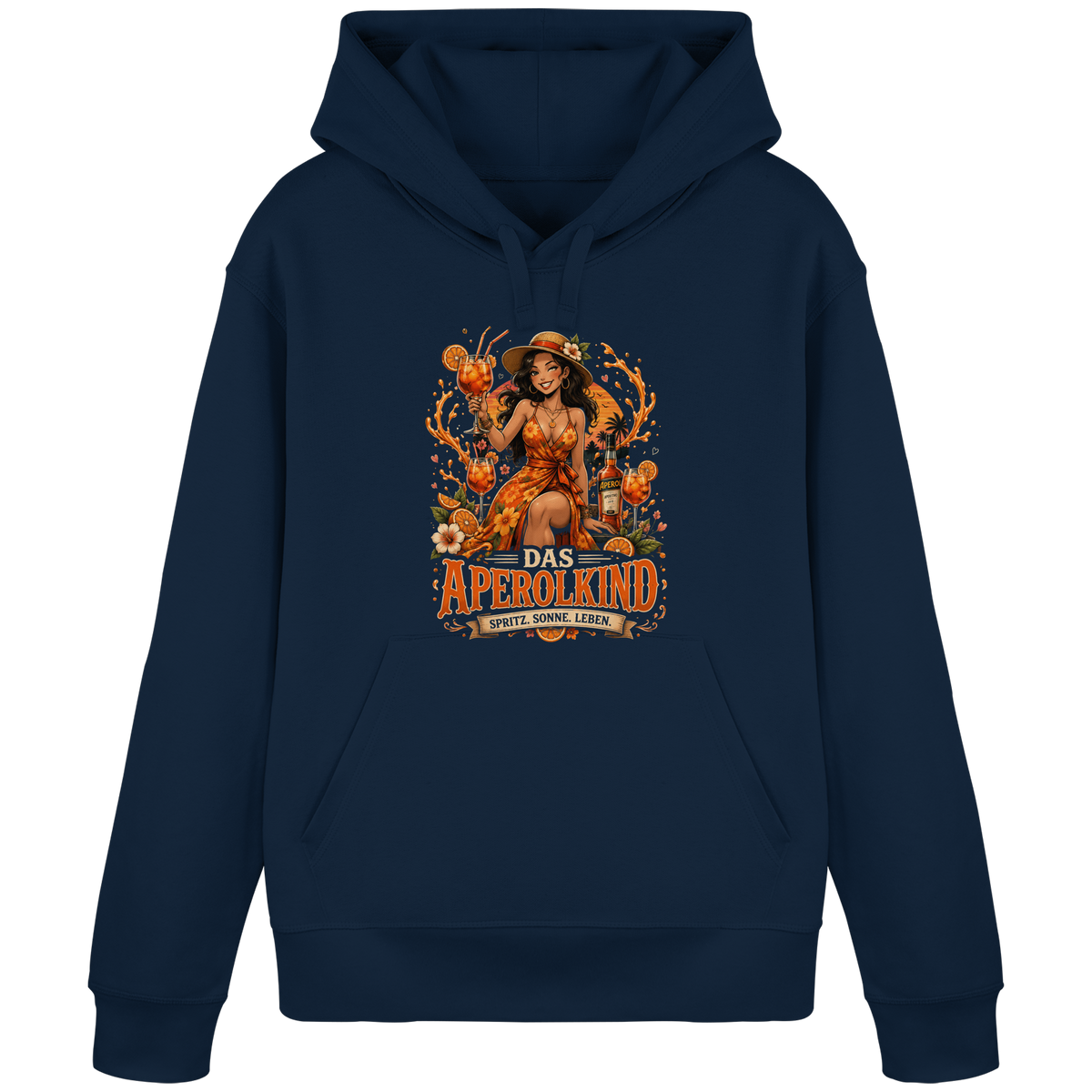 Das Aperolkind - Organic Basic Hoodie