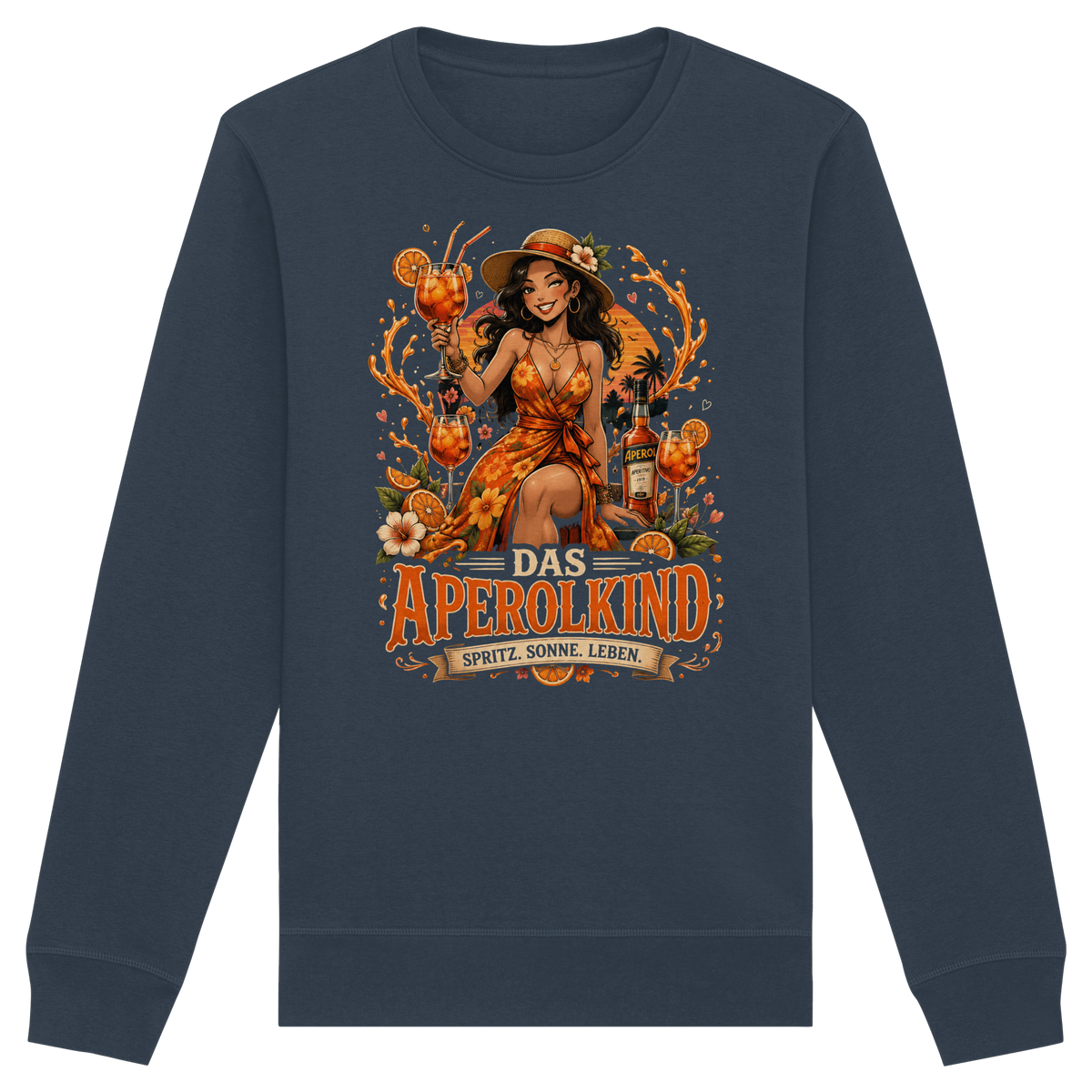 Das Aperolkind - Organic Basic Unisex Sweatshirt