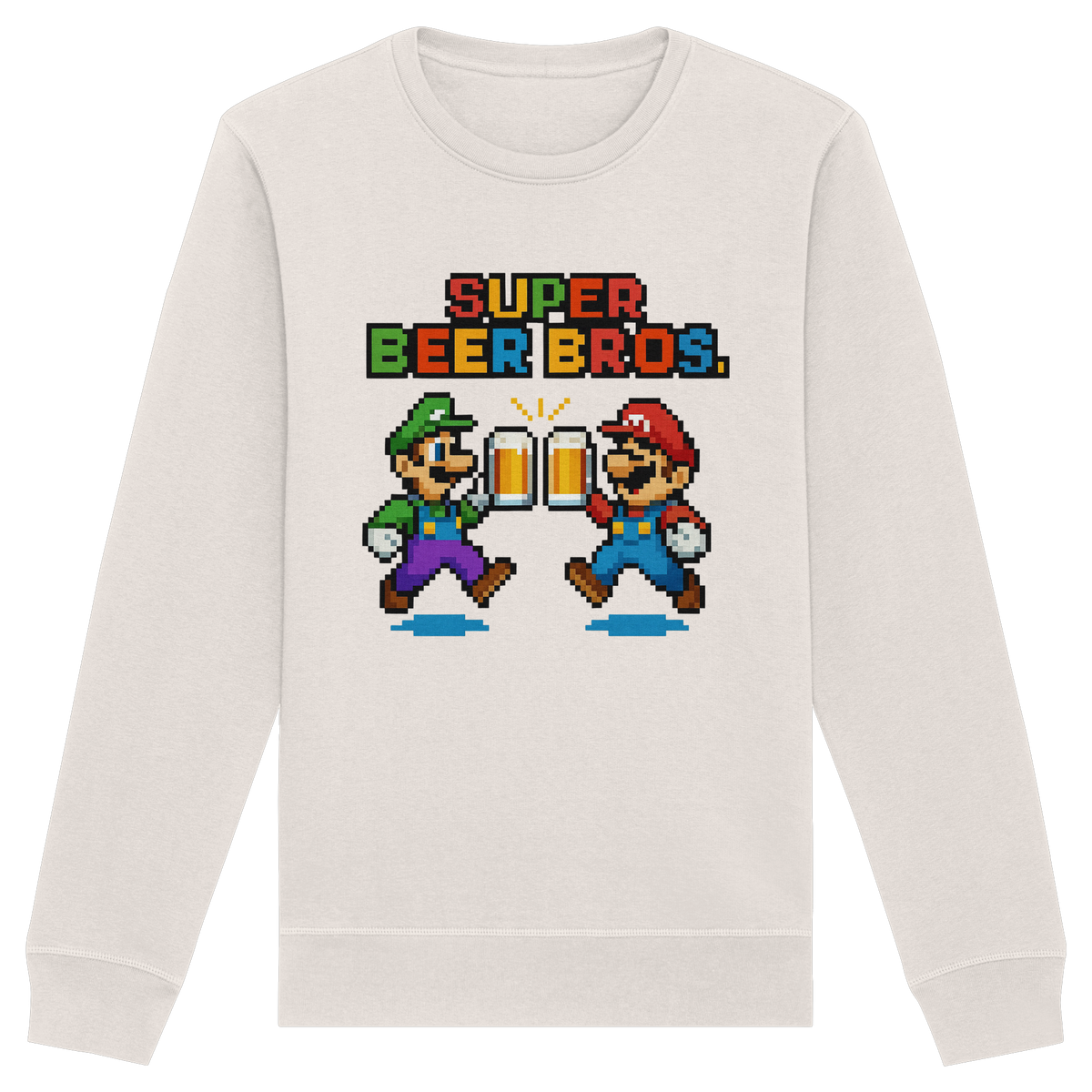Super Beer Bros - Organic Basic Unisex Sweatshirt