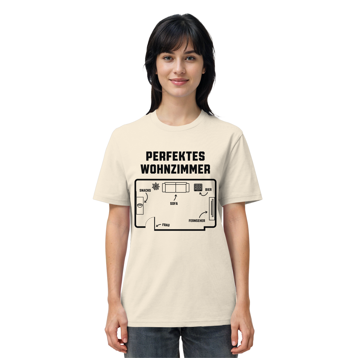 Perfektes Wohnzimmer - Organic Shirt