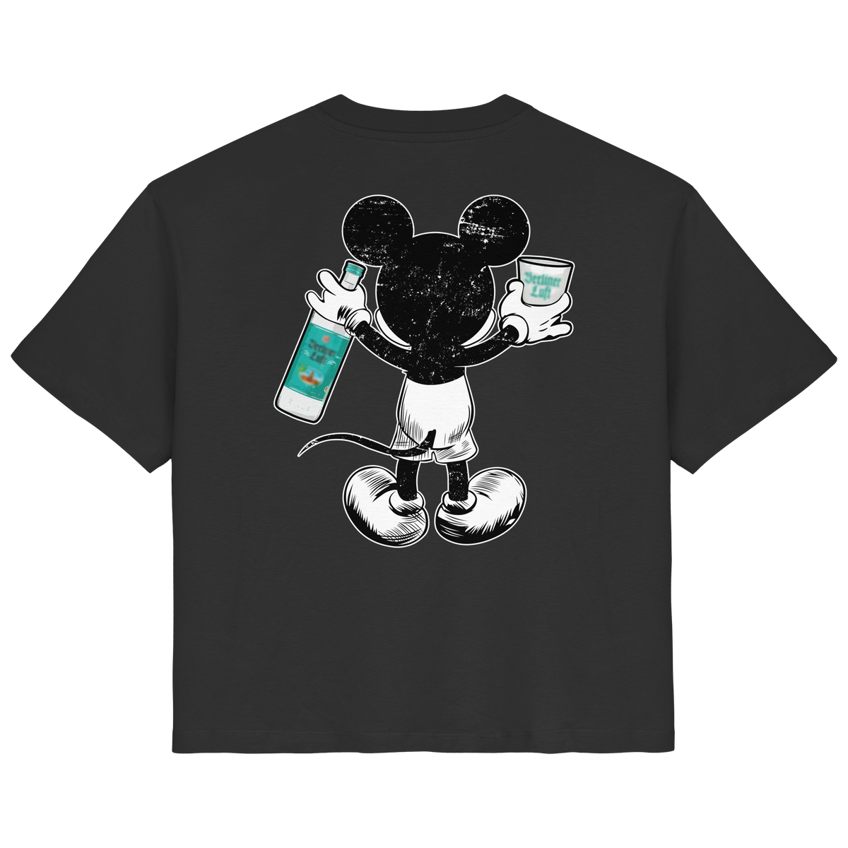 Luft Mouse Backprint - Ladies Organic Shirt
