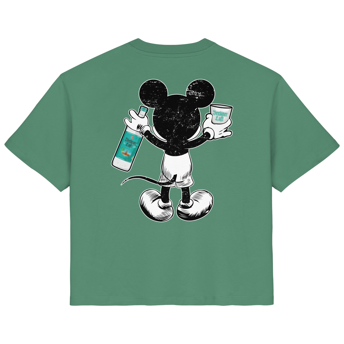 Luft Mouse Backprint - Ladies Organic Shirt