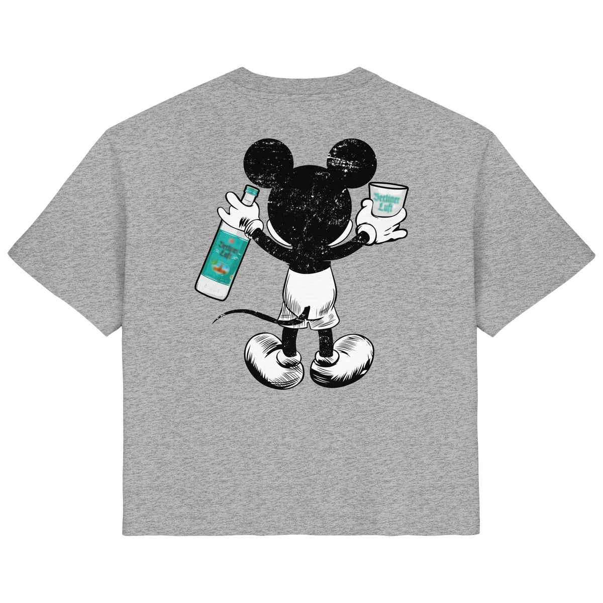 Luft Mouse Backprint - Ladies Organic Shirt
