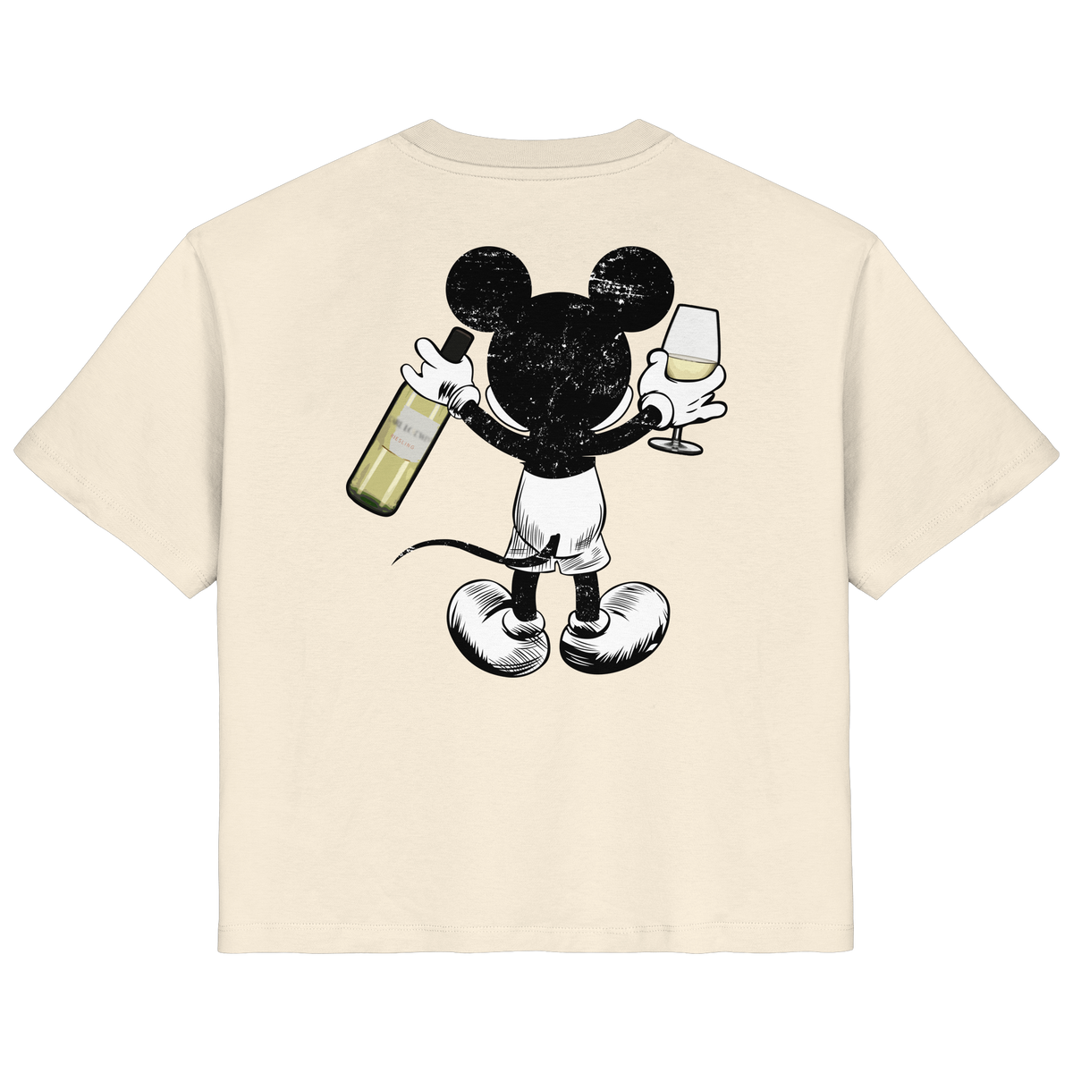 Weißwein Mouse - Ladies Organic Shirt