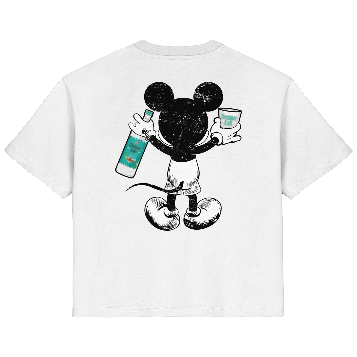 Luft Mouse Backprint - Ladies Organic Shirt