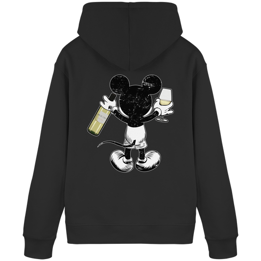 Weißwein Mouse - Organic Basic Hoodie
