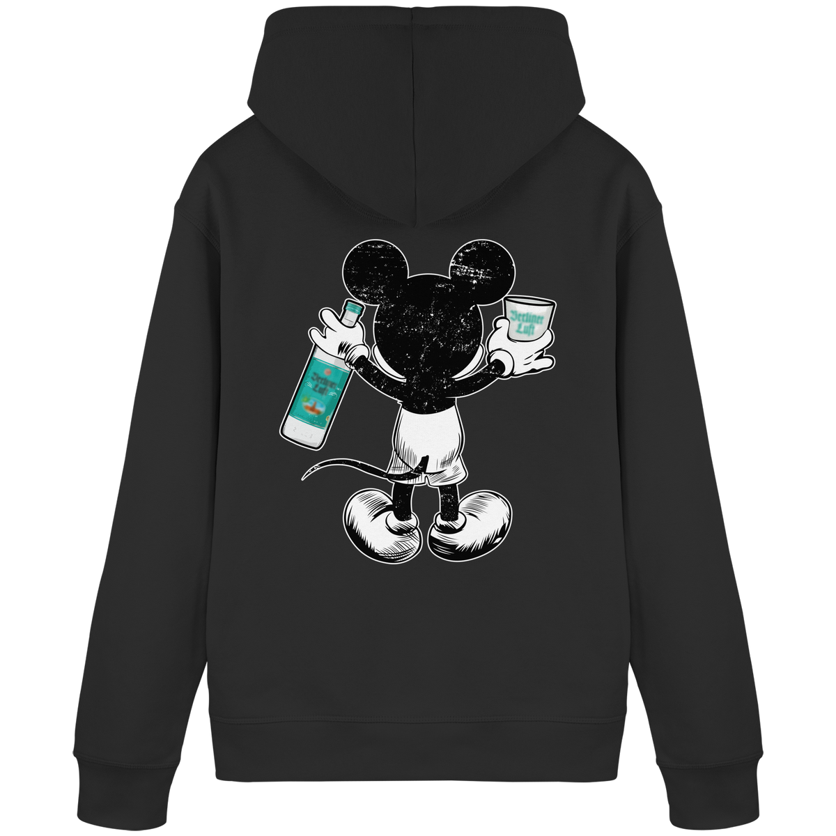 Luft Mouse Backprint - Organic Basic Hoodie