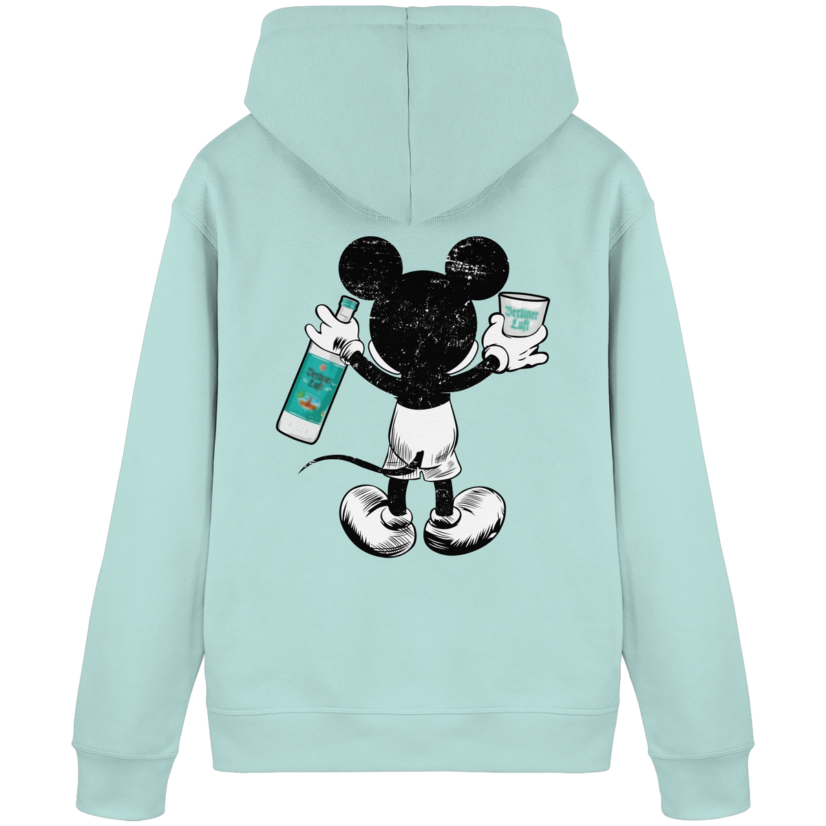 Luft Mouse Backprint - Organic Basic Hoodie