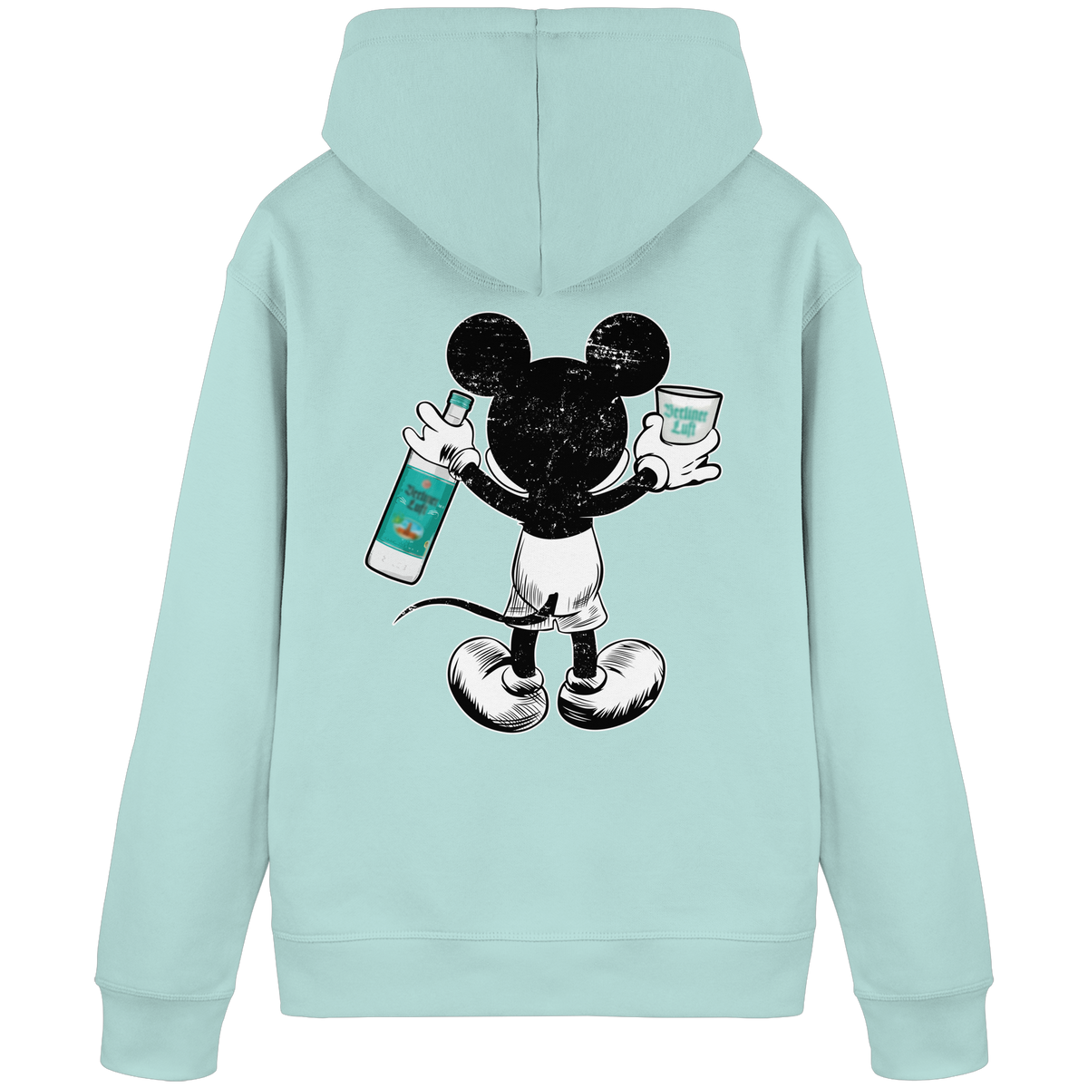 Luft Mouse Backprint - Organic Basic Hoodie