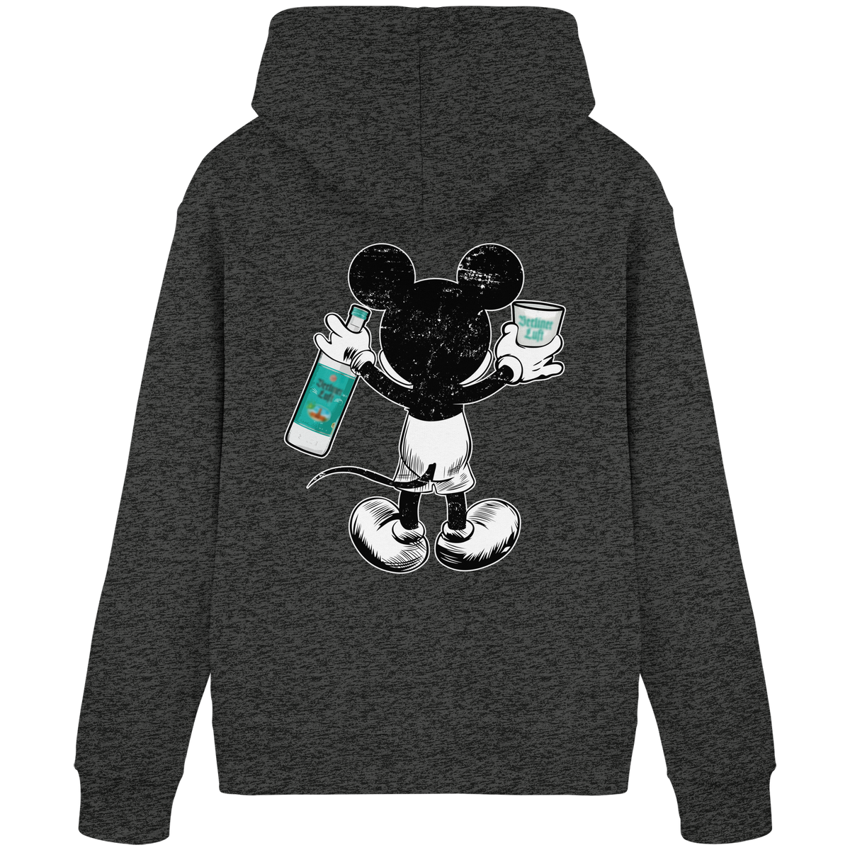 Luft Mouse Backprint - Organic Basic Hoodie