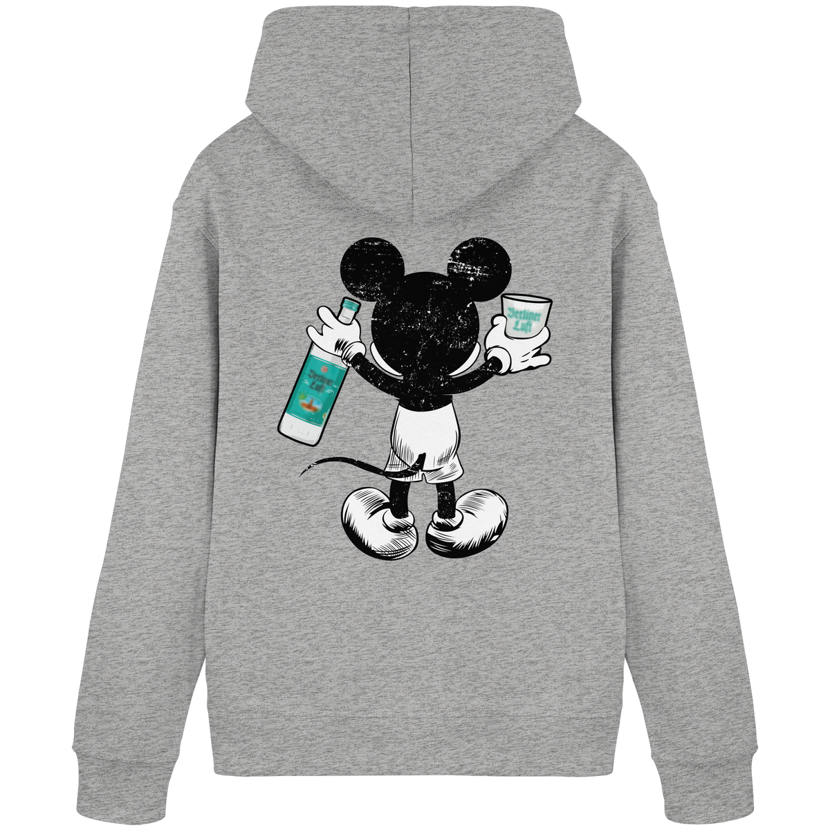Luft Mouse Backprint - Organic Basic Hoodie