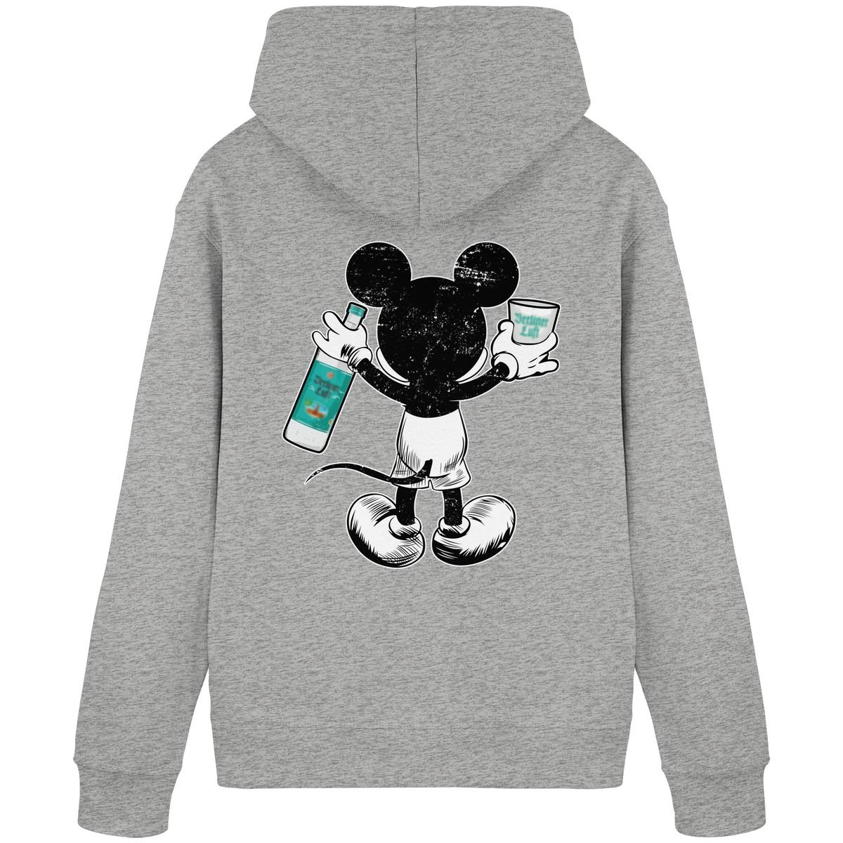 Luft Mouse Backprint - Organic Basic Hoodie