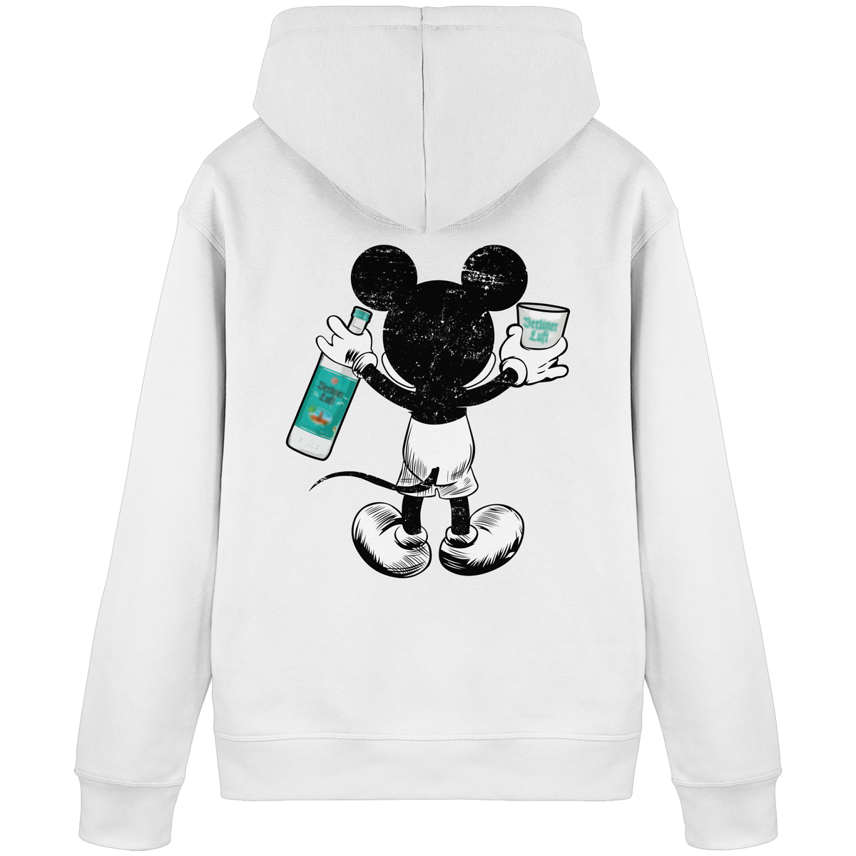 Luft Mouse Backprint - Organic Basic Hoodie
