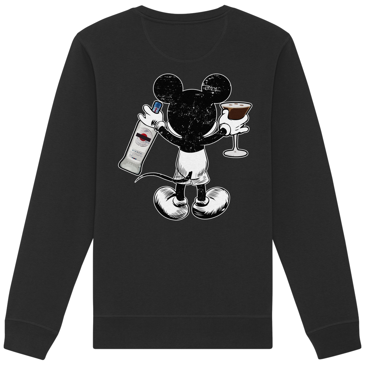Martini Mouse - Organic Basic Unisex Sweatshirt
