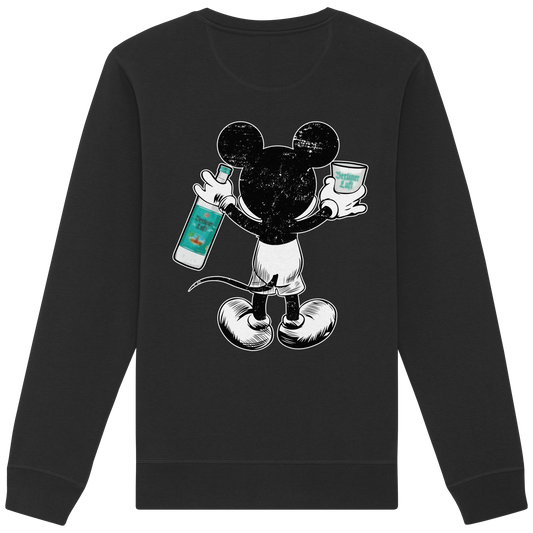 Luft Mouse Backprint - Organic Basic Unisex Sweatshirt