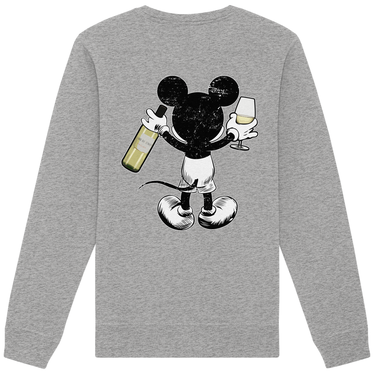 Weißwein Mouse - Organic Basic Unisex Sweatshirt