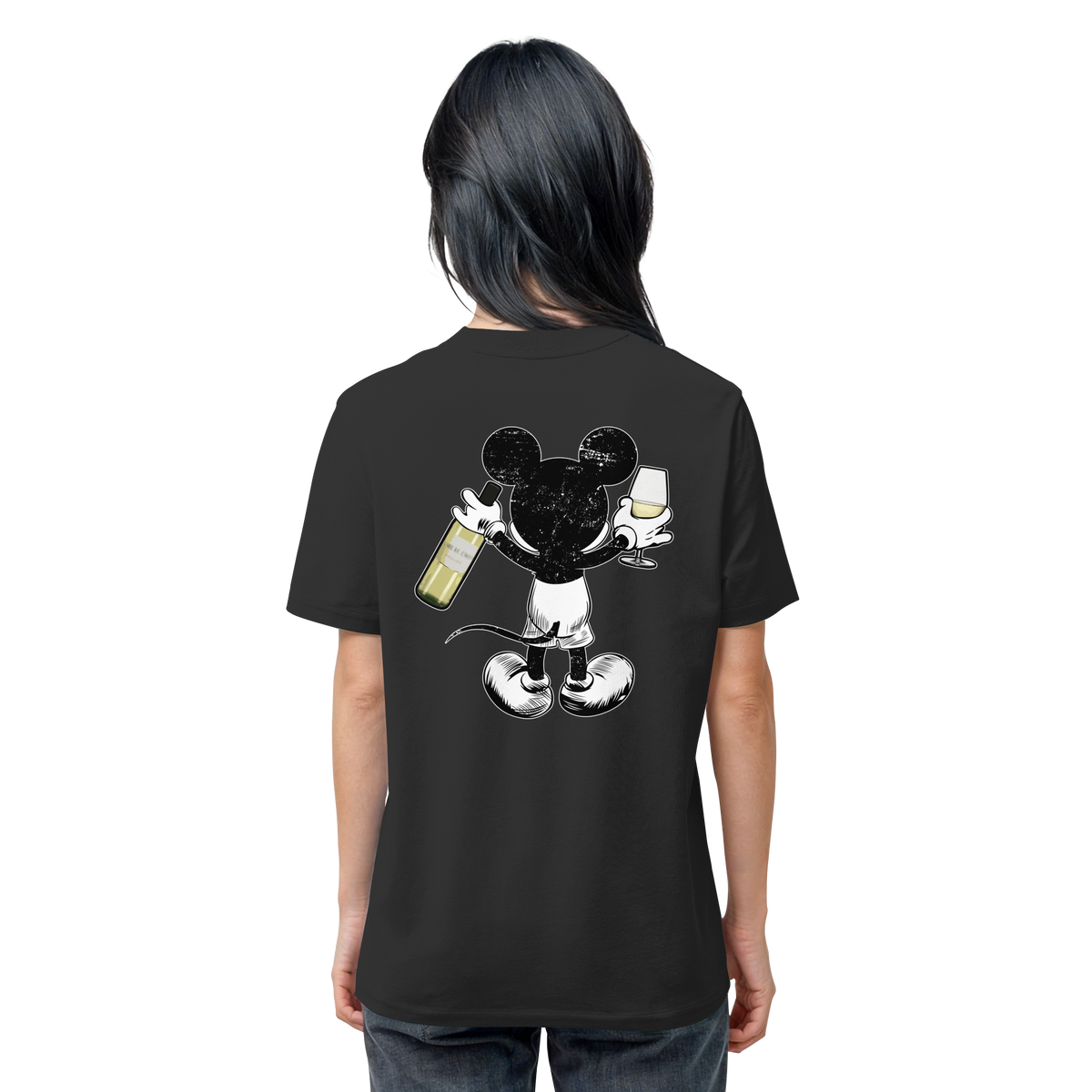 Weißwein Mouse - Organic Shirt