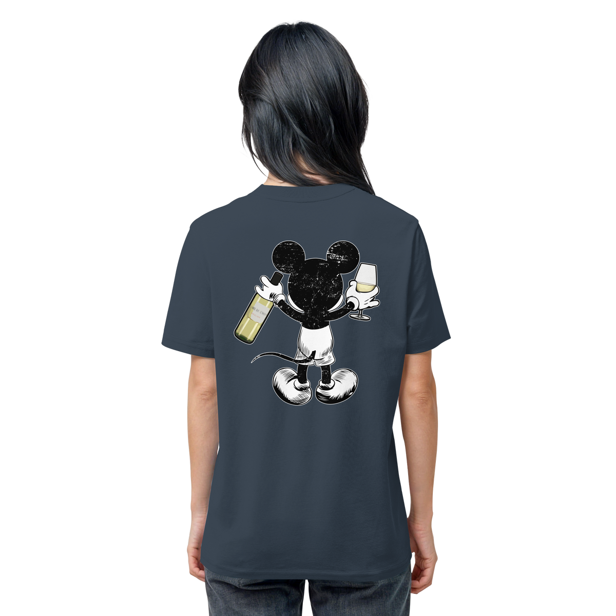 Weißwein Mouse - Organic Shirt