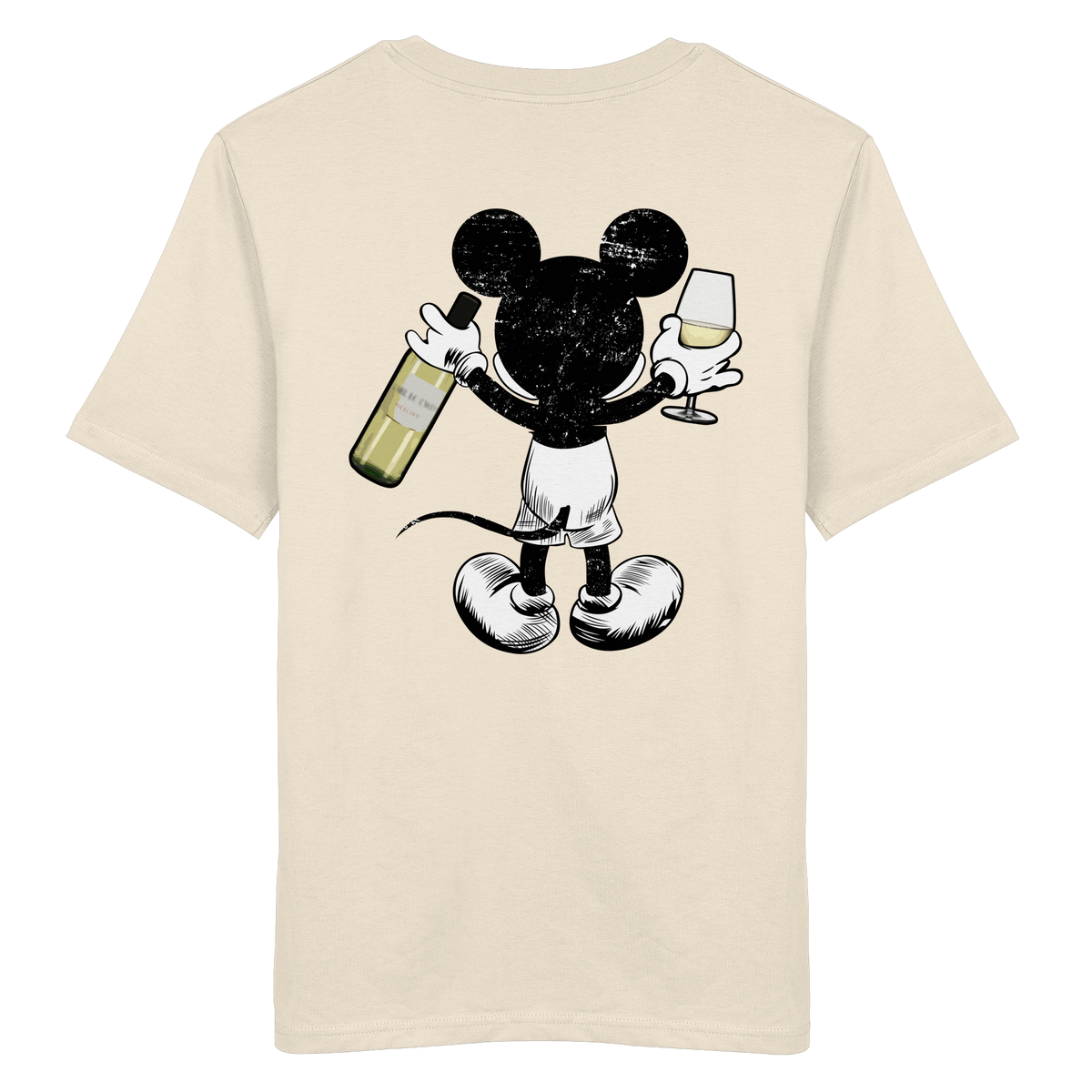 Weißwein Mouse - Organic Shirt