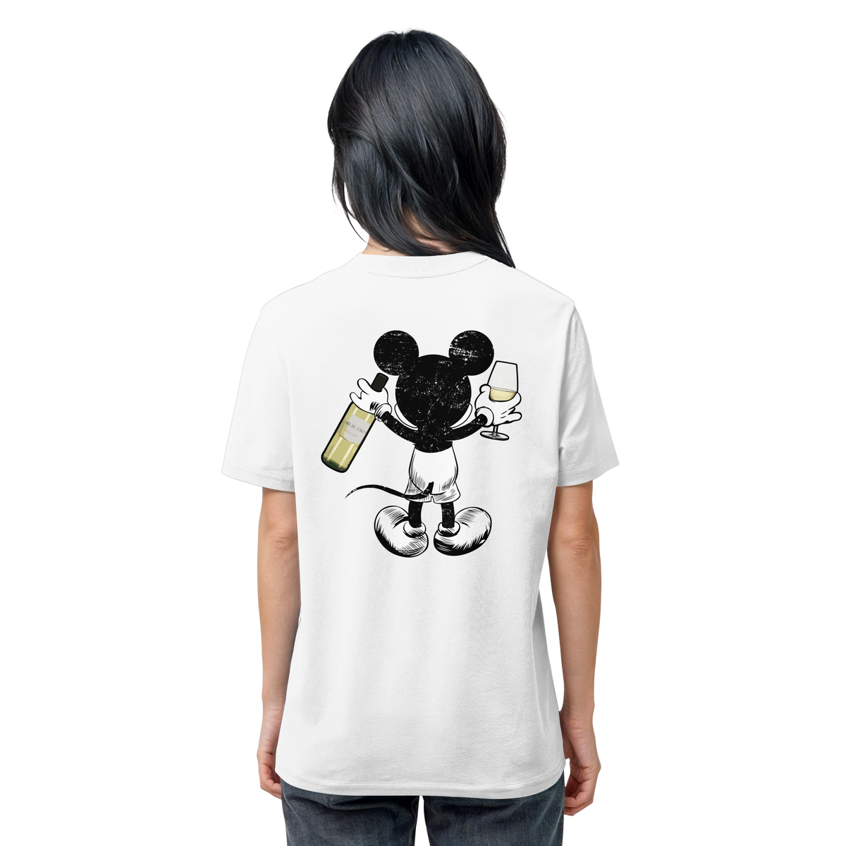 Weißwein Mouse - Organic Shirt