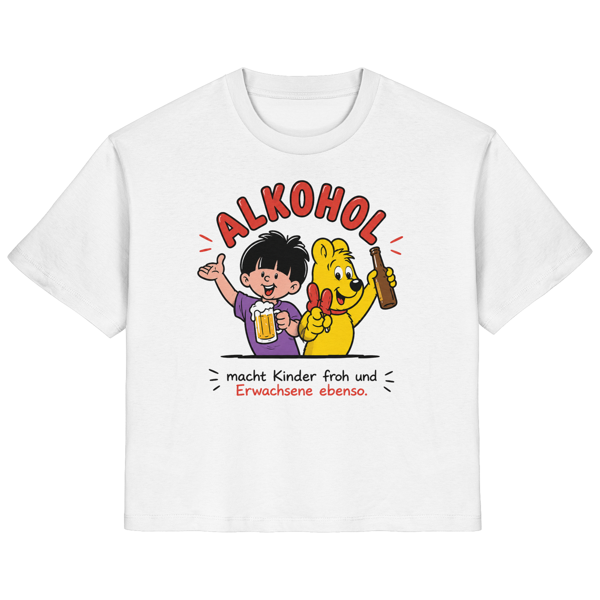 Alkohol  - Ladies Organic Shirt