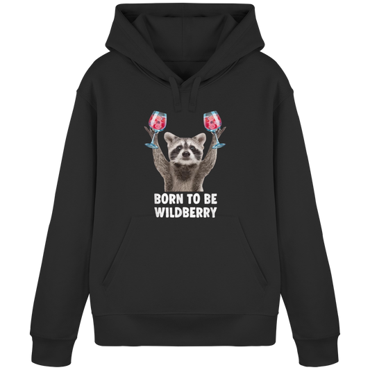Born to be Wildberry - Organic Basic Hoodie