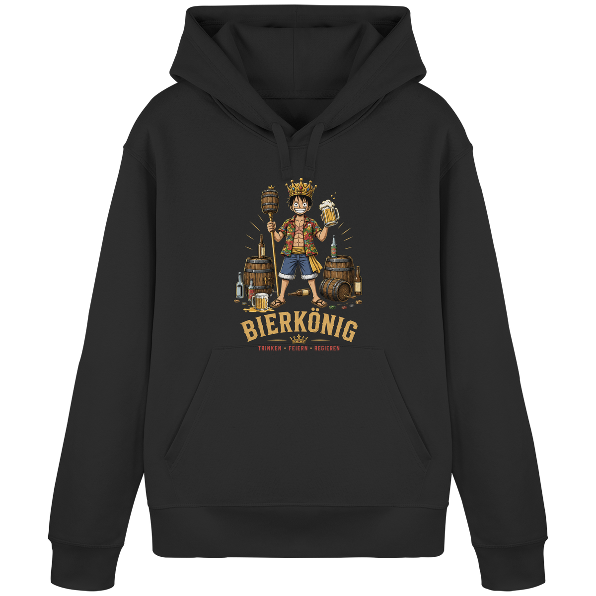 Bierkönig - Organic Basic Hoodie