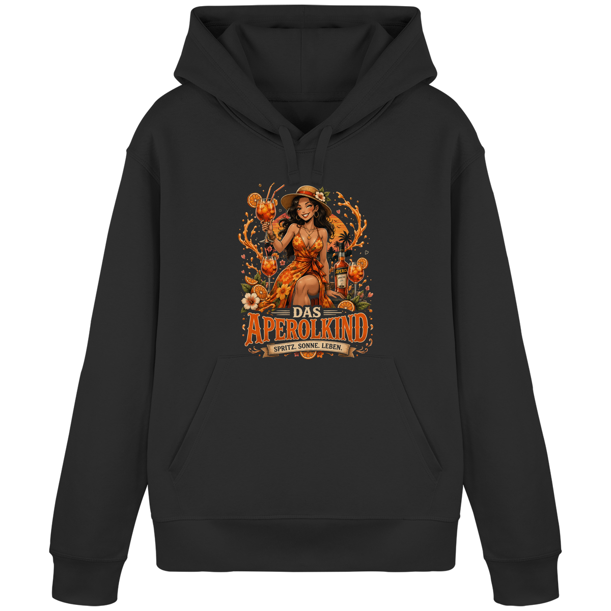 Das Aperolkind - Organic Basic Hoodie