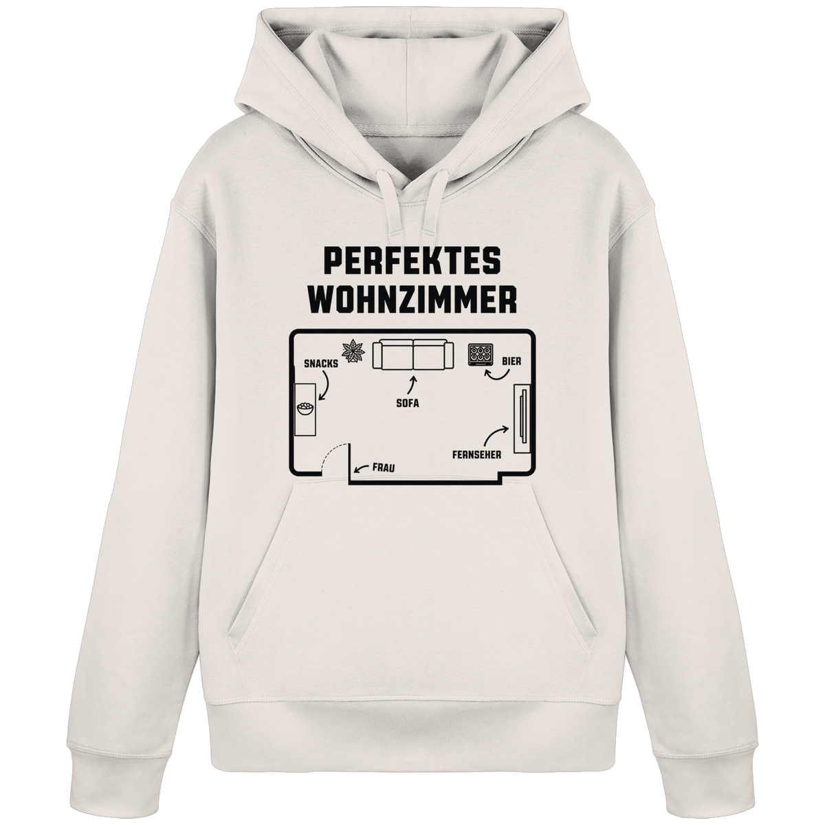 Perfektes Wohnzimmer - Organic Basic Hoodie
