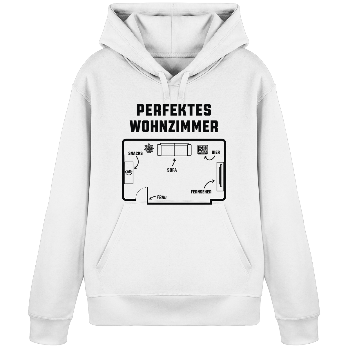 Perfektes Wohnzimmer - Organic Basic Hoodie