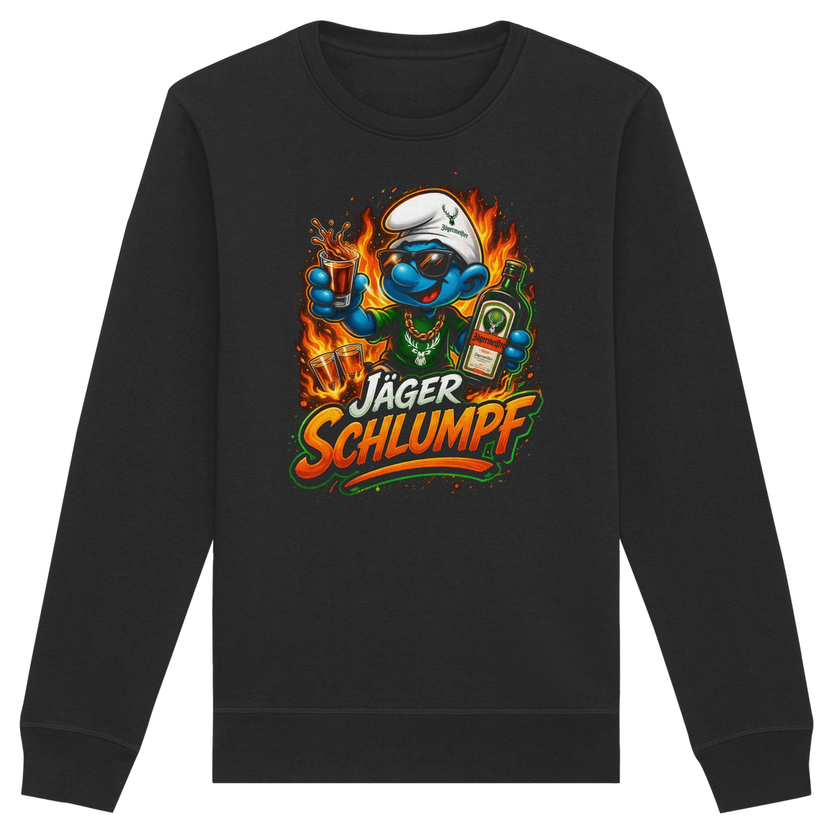 Jäger Schlumpf - Organic Basic Unisex Sweatshirt