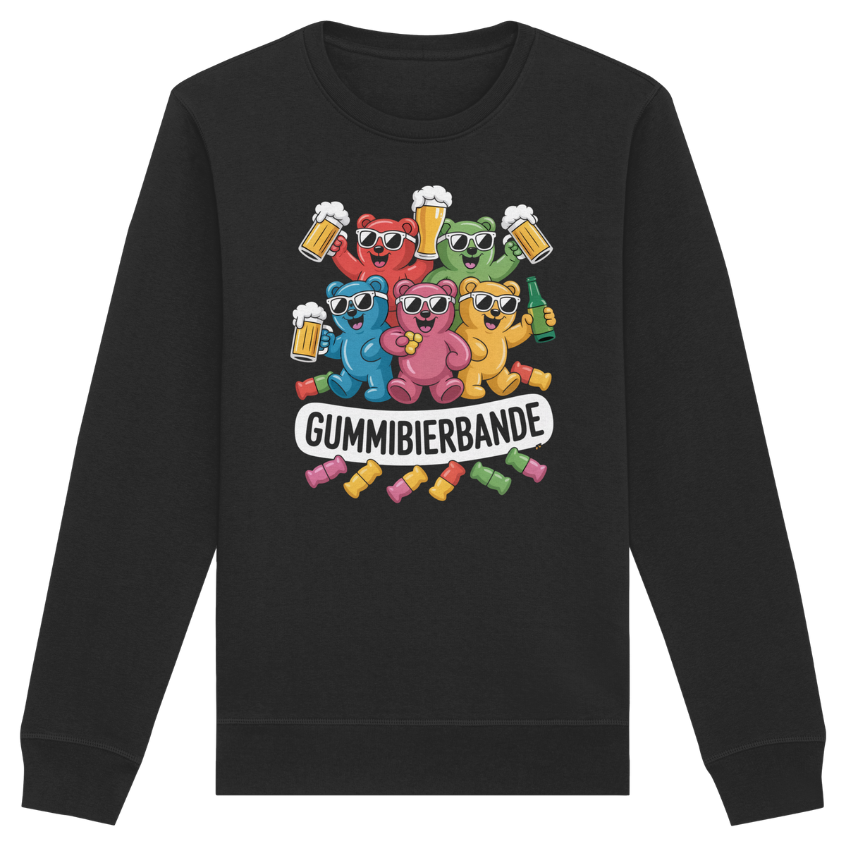 Gummibierbande - Organic Basic Unisex Sweatshirt