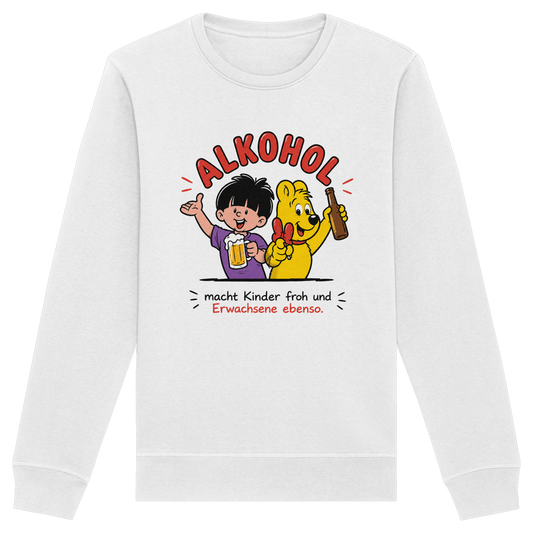 Alkohol  - Organic Basic Unisex Sweatshirt