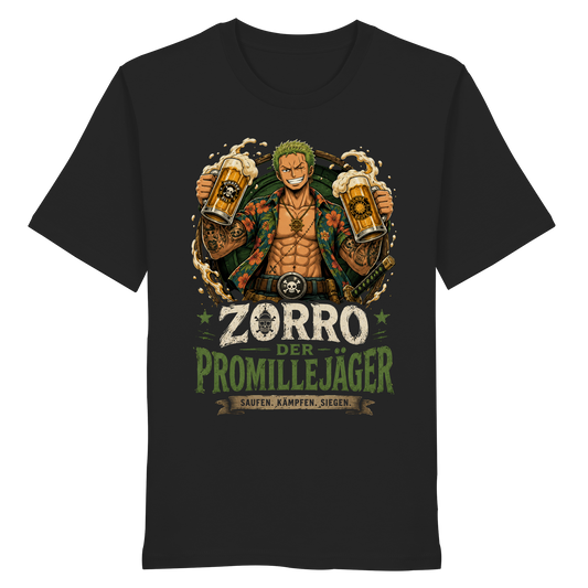 Zorro der Promillejäger - Organic Shirt