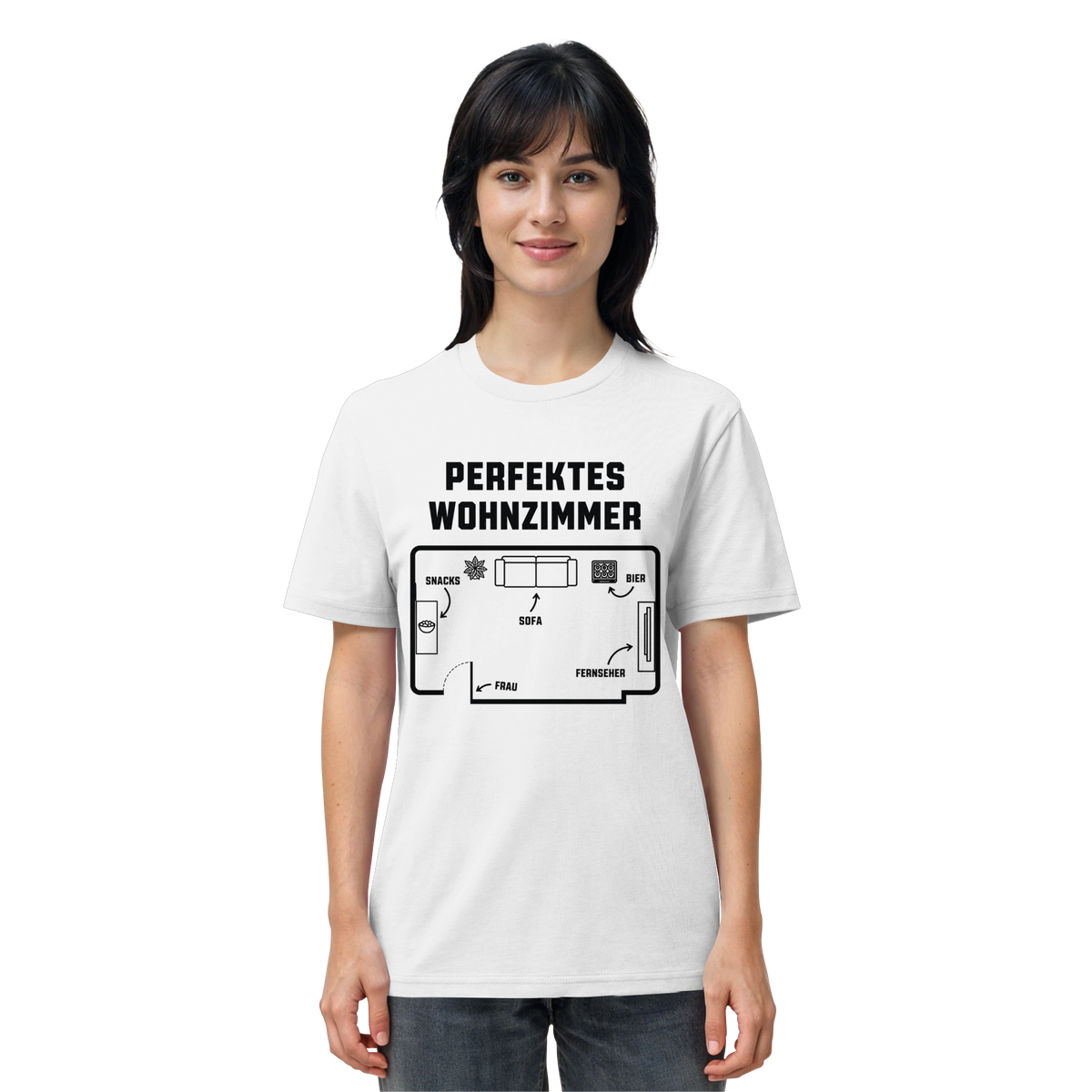 Perfektes Wohnzimmer - Organic Shirt